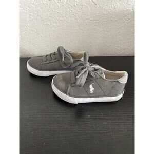 Polo Ralph Lauren Toddler Grey Sneakers Size 5